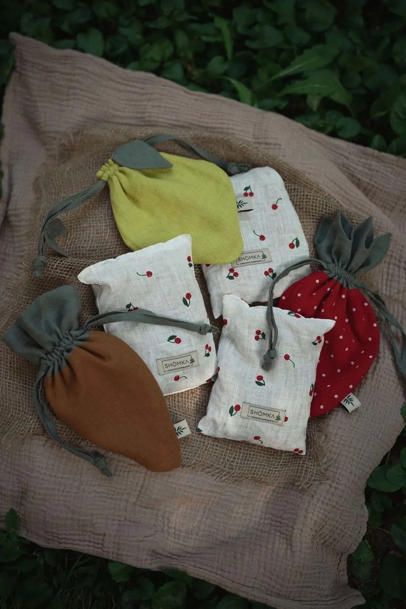 樱桃核安抚枕 - 其他 - 亚麻 多色