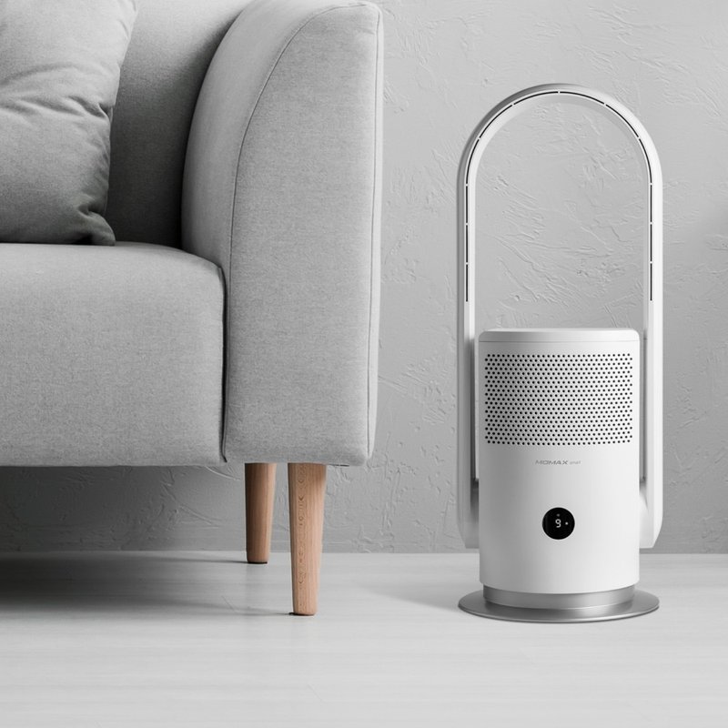 MOMAX UItra-Air IoT UV-C 空气净化无叶扇(AP6S) - 电扇 - 其他材质 白色