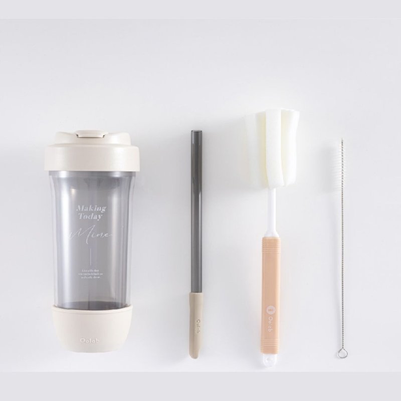 Ecozen双层可拆式布丁杯 许愿系列 跳跳吸管清洁组 - 水瓶/水壶 - 塑料 