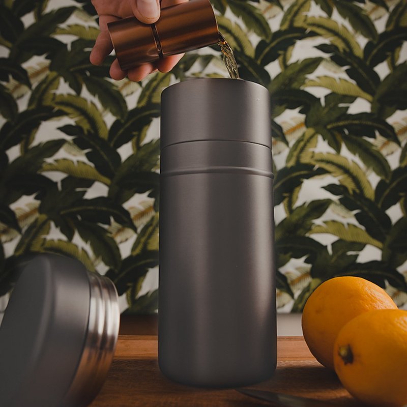 High Camp Flasks-1192 HighBall Shaker 调酒瓶 / 雾黑 - 酒杯/酒器 - 不锈钢 黑色