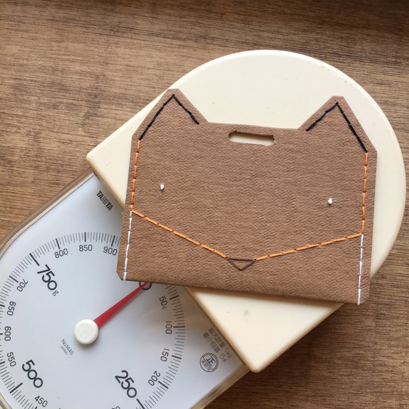 狐狸 票卡夹 现货立刻出 - 证件套/卡套 - 纸 咖啡色