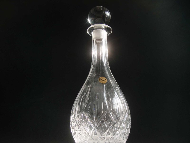 【老时光 OLD-TIME】早期欧洲厚重水晶玻璃酒瓶 - 摆饰 - 其他材质 多色