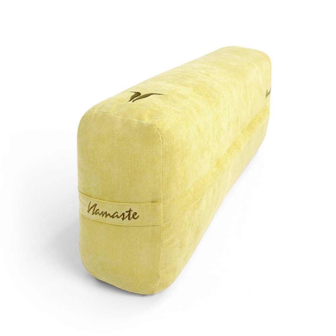 【NAMASTE】Yoga Pillow 瑜珈枕 - Yellow - 运动/健身用品 - 其他材质 黄色