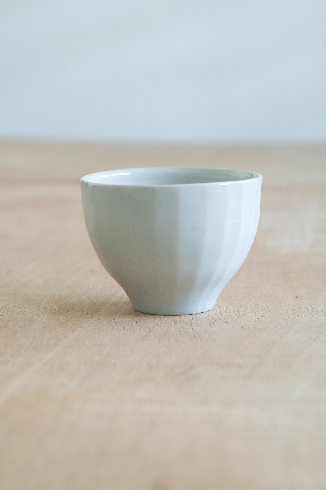 白色刻纹小碗 - 碗 - 瓷 白色
