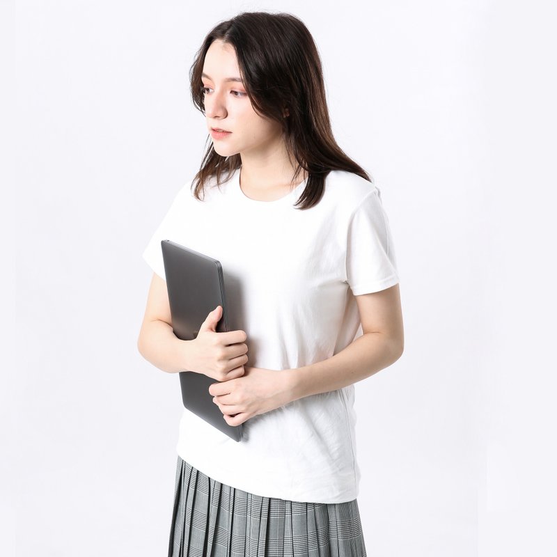 Best Tag 经典厚磅T恤/女 白色 - 女装 T 恤 - 棉．麻 白色