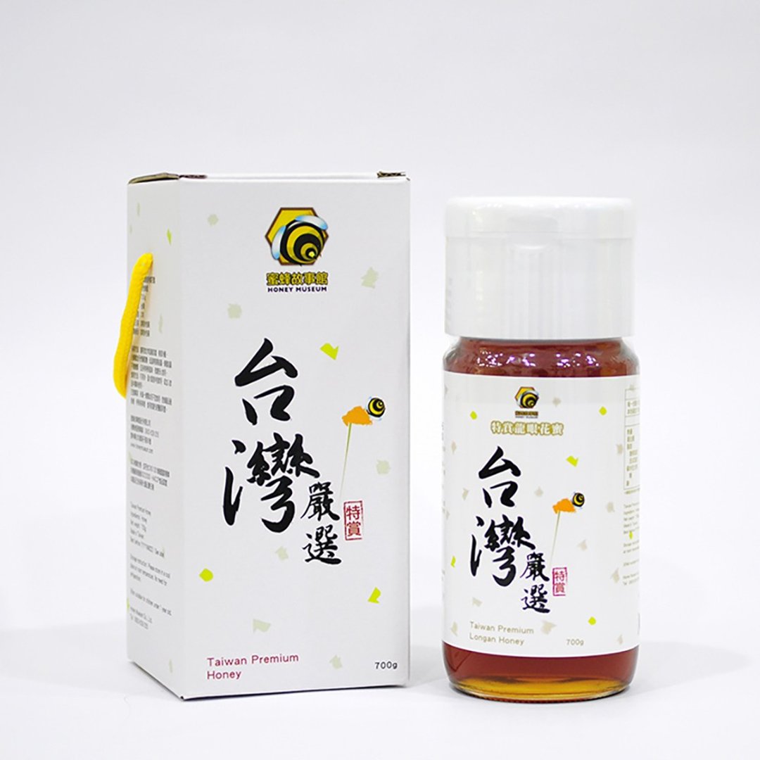 蜜蜂故事馆 台湾严选特赏龙眼花蜜700g - 蜂蜜/黑糖 - 新鲜食材 橘色