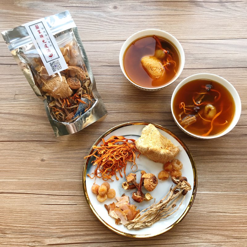 四季养生茶馆 - 菌皇强免疫汤 (45克) - 健康/养生 - 其他材质 