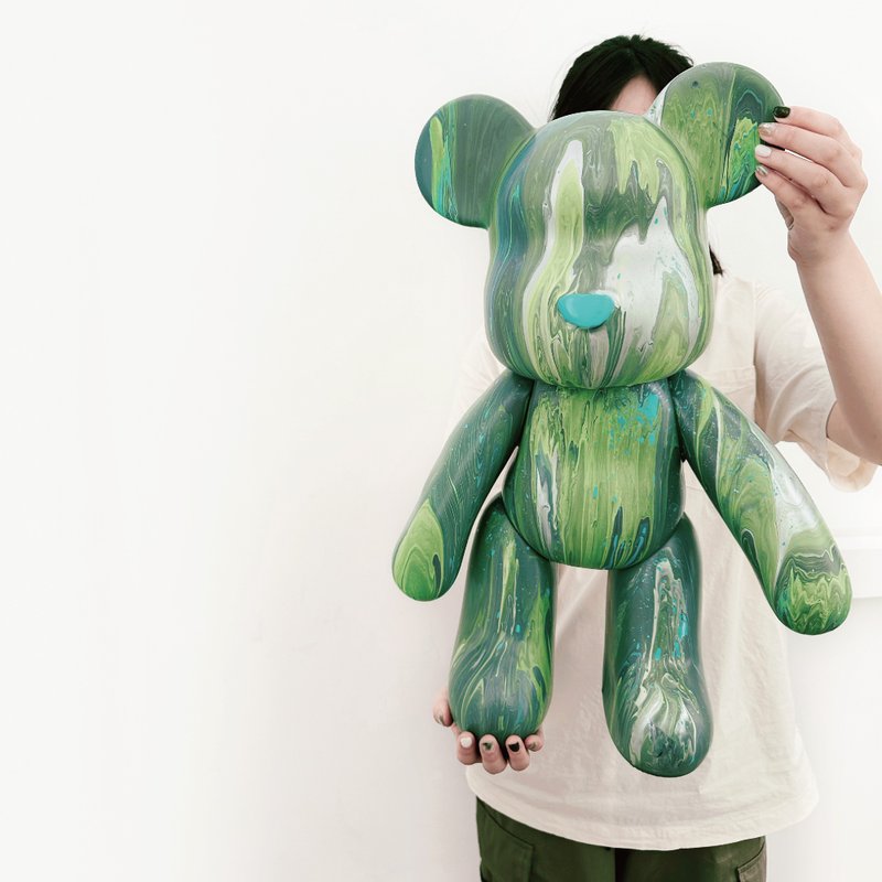 桃园 I 大尺寸52厘米流体熊体验行程+赠BAF美式酥脆鸡翅 - 插画/绘画/写字 - 塑料 