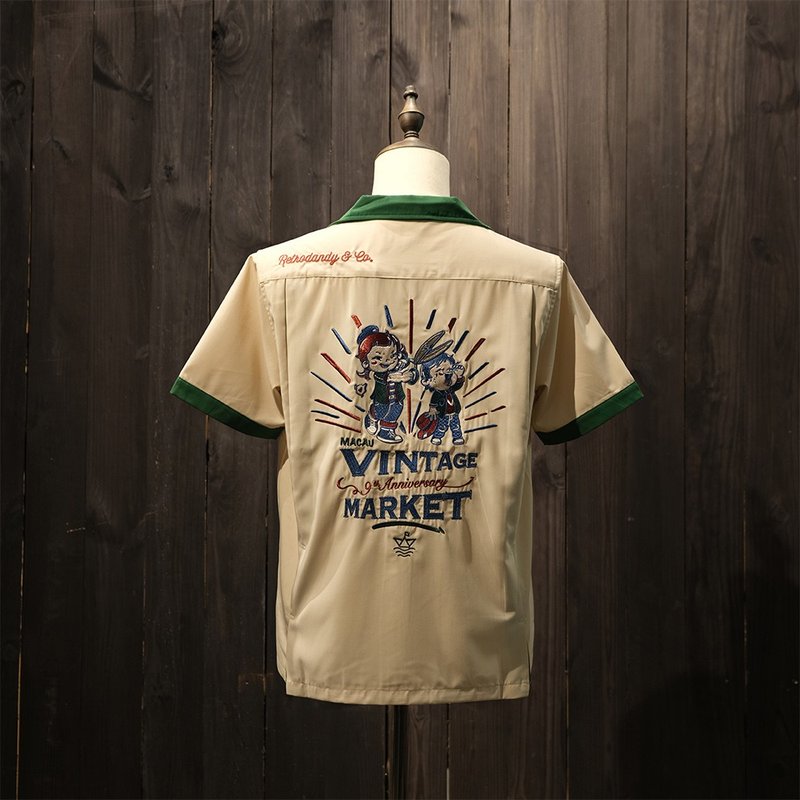 RD x Vintage Market 9th - 男装衬衫 - 聚酯纤维 