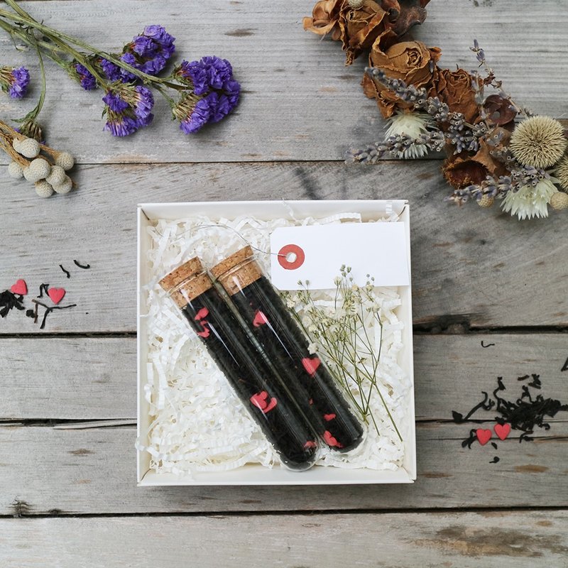 森小姐的茶店 | 情人节/爱人快乐/德国茶/爱心糖片红茶 - 茶 - 新鲜食材 红色