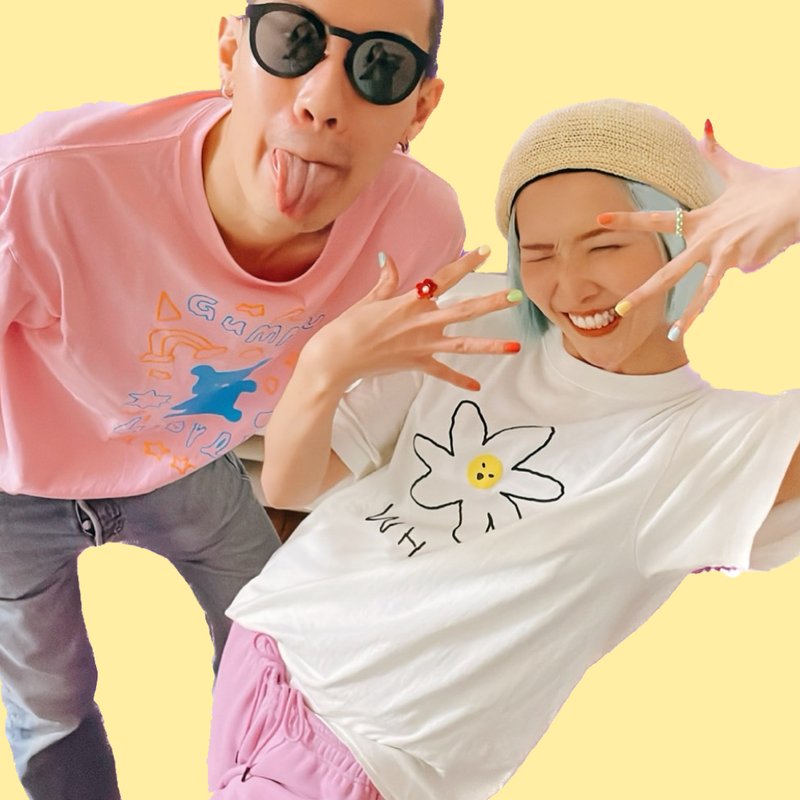 \ 礼物大放送 / 宽宽大大T 一次入手多件 赠礼套组 ( 可挑款 ) - 女装上衣 - 棉．麻 