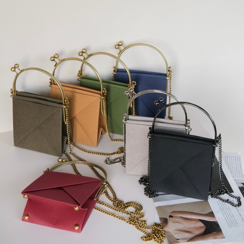 Zhe Zi Xi - VivaHue - 手提包/手提袋 - 纸 多色