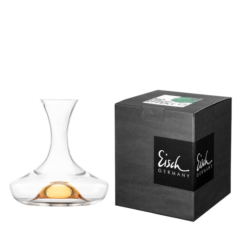【Eisch】德国No Drop Effect 24K金球型醒酒器 防滴漏工艺 - 酒杯/酒器 - 玻璃 