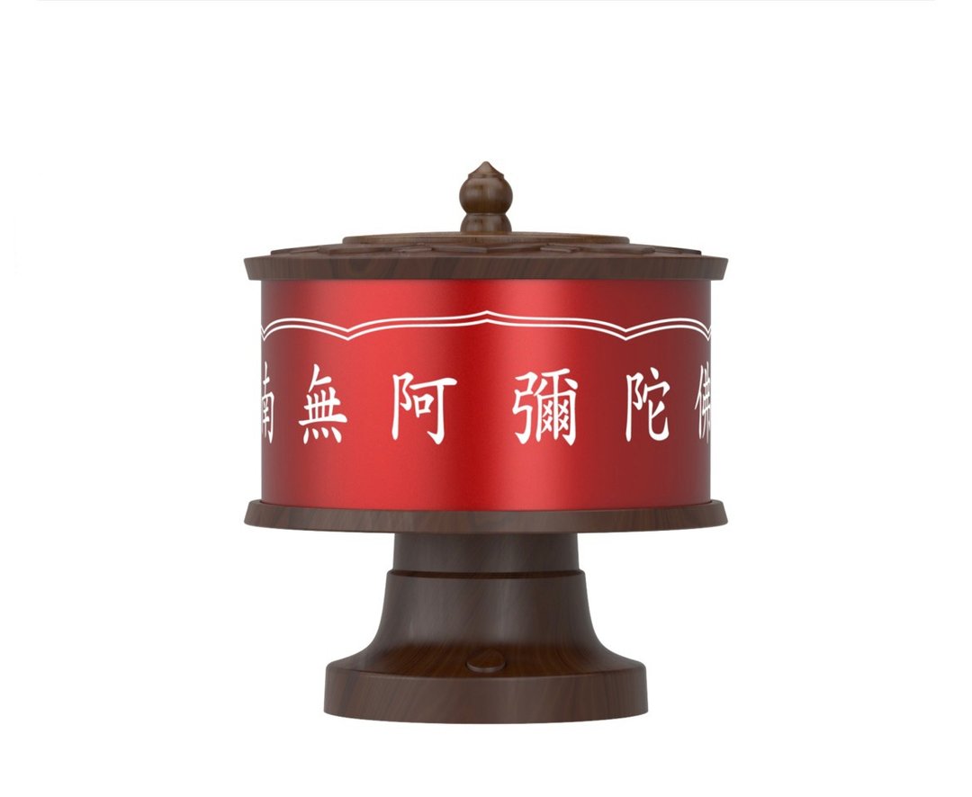 南无阿弥陀佛 - 摆饰 - 木头 咖啡色
