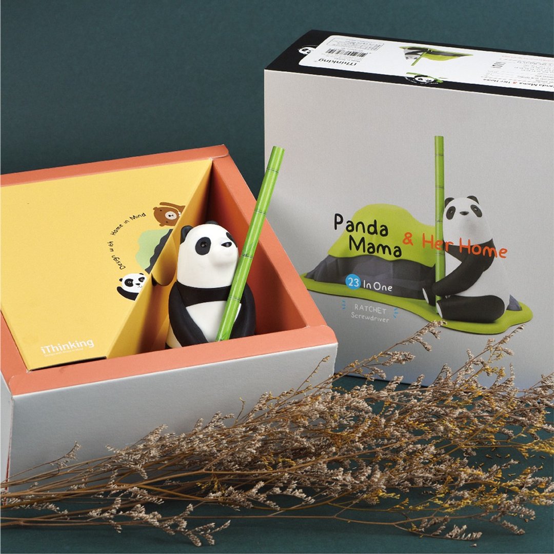 Panda Mama在我家  (23 in One 棘轮起工具组) - 摆饰 - 其他材质 多色