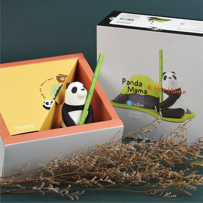 Panda Mama在我家  (23 in One 棘轮起工具组) - 摆饰 - 其他材质 多色
