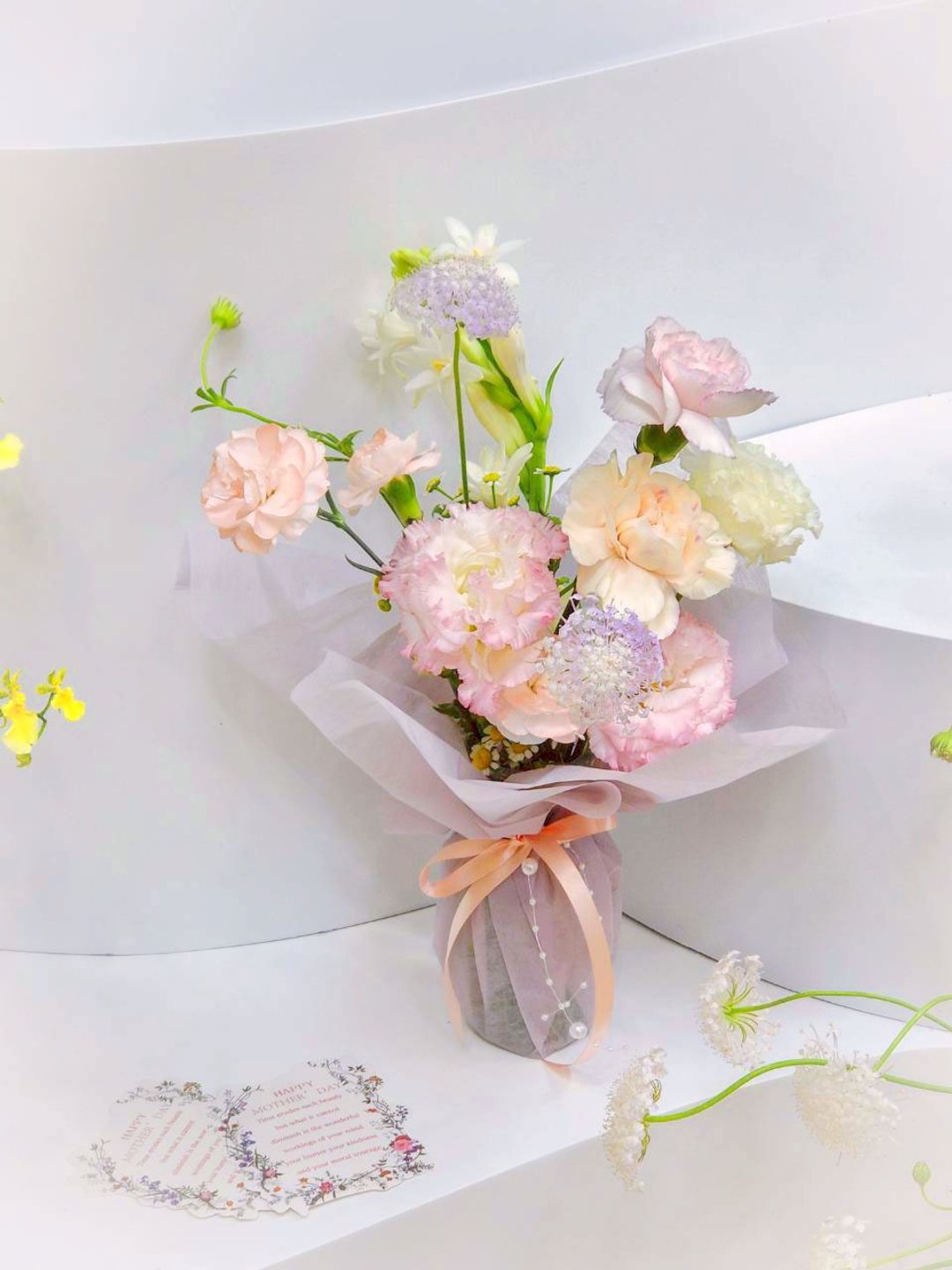 鲜花康乃馨提盒花 M【限店面自取/双北专送】母亲节 工商送礼 - 植栽/盆栽 - 植物．花 多色