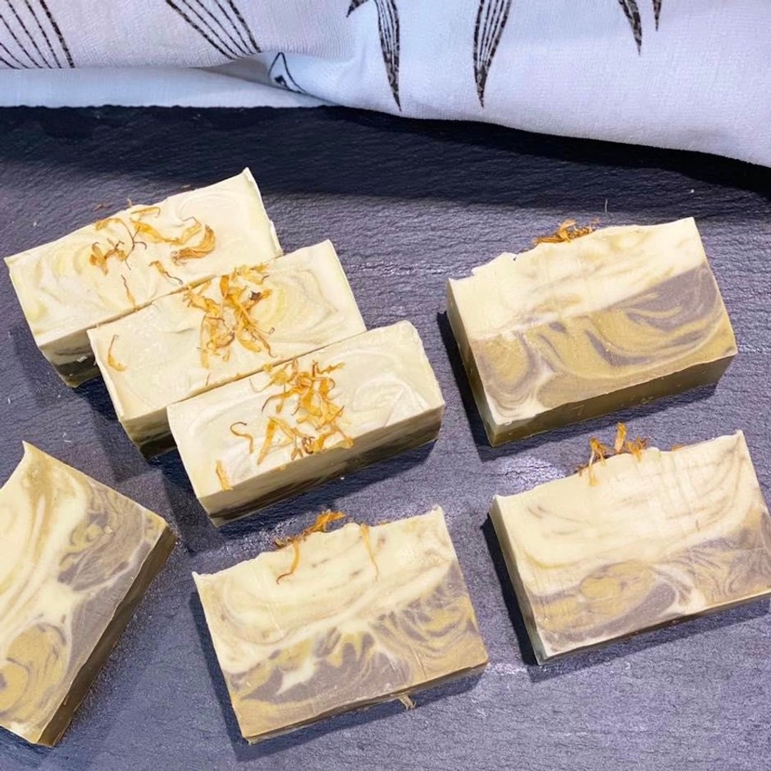 【青手作】金盏左手香马赛皂 | 秋冬皂款 - 肥皂/手工皂 - 其他材质 