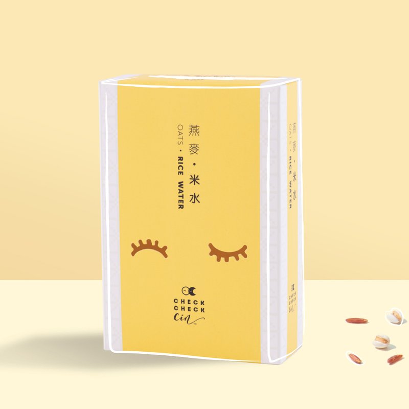 【纾缓便秘】 燕麦 即冲米水粉 一盒5包 - 谷物麦片 - 纸 黄色