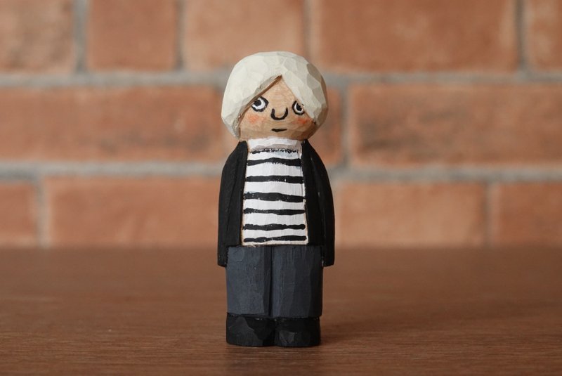 安迪 - 玩偶/公仔 - 木头 黑色