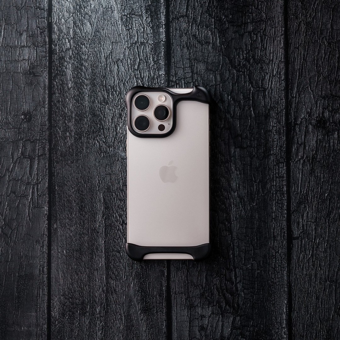 ARC | Arc Pulse iPhone 16 Pro 手机壳 消光黑 - 手机壳/手机套 - 铝合金 黑色