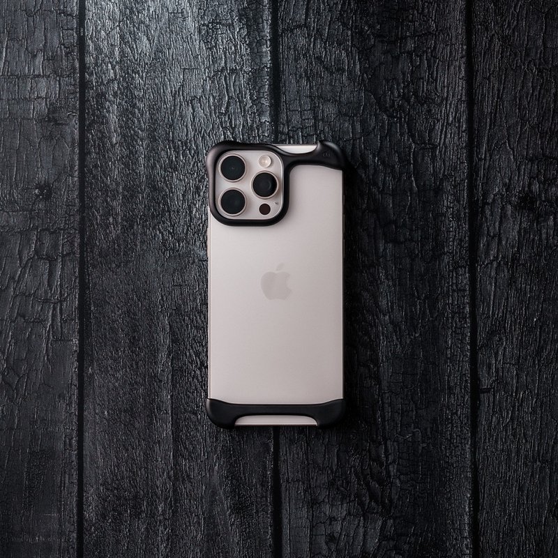 ARC | Arc Pulse iPhone 16 Pro 手机壳 消光黑 - 手机壳/手机套 - 铝合金 黑色