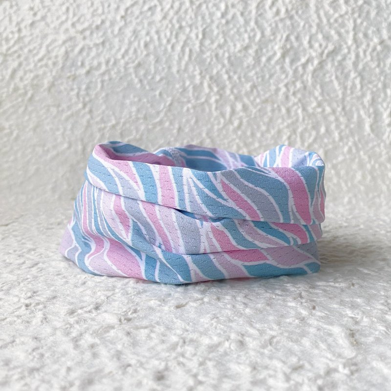 时毛凉感围脖_波纹_(S/M/L)有效凉感/UPF50 - 衣/帽 - 其他材质 