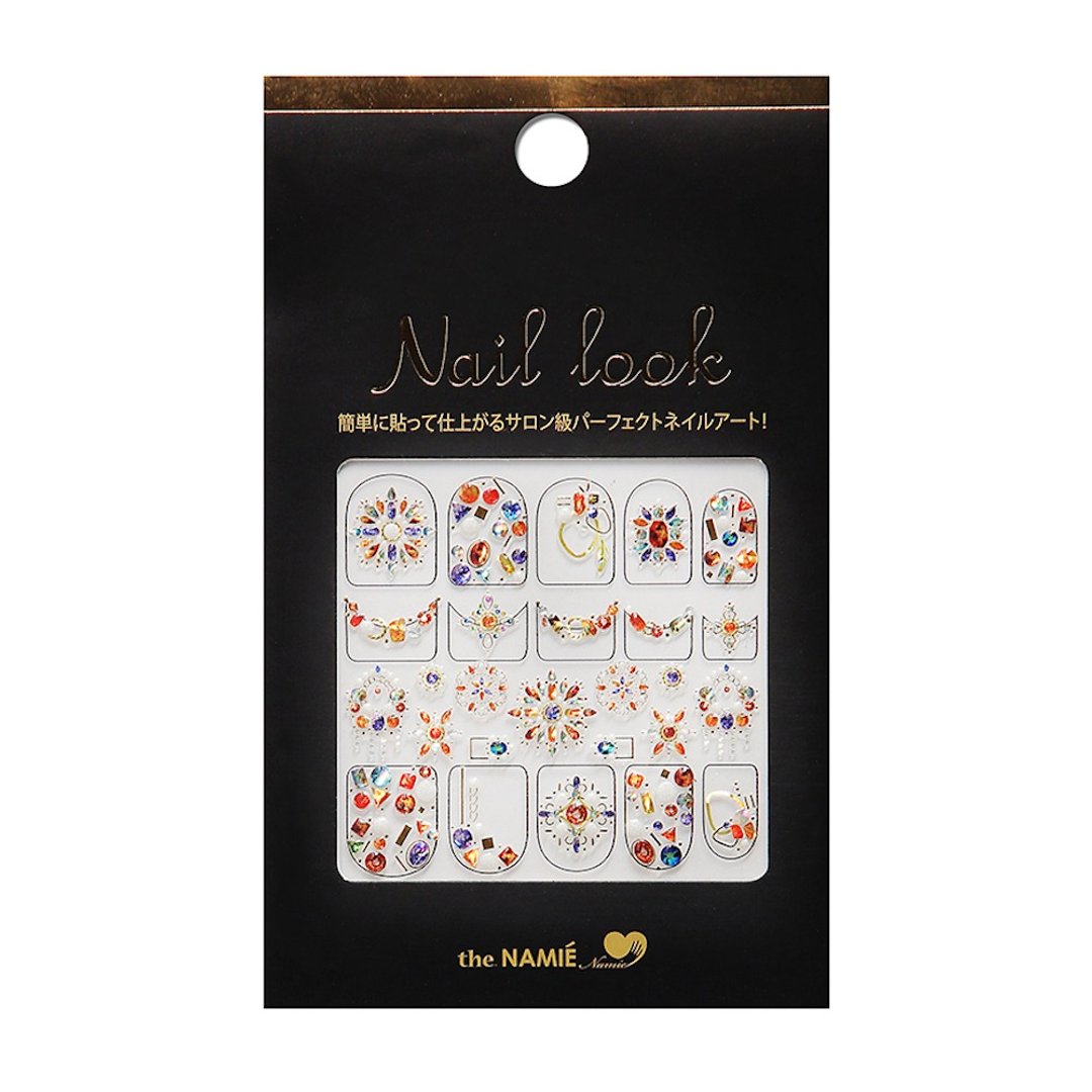 【 DIY 美甲】Nail Look 美甲装饰艺术贴纸 异国风情胸针 - 指甲油/指甲贴 - 纸 金色