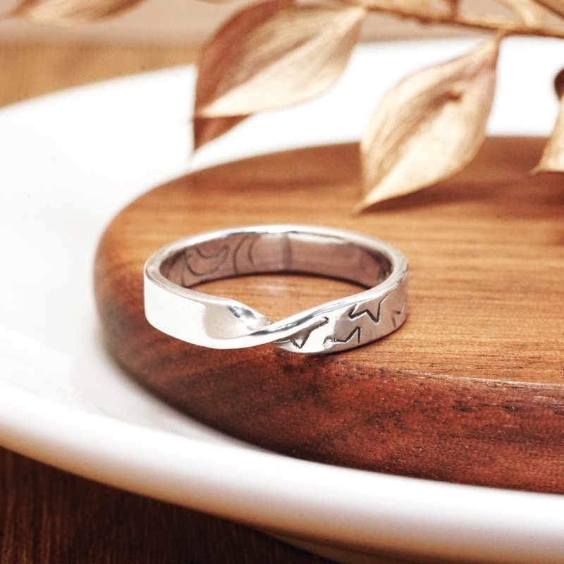 莫比乌斯戒指 银戒体验课 ART64高雄统一时代 银饰手作 文化币 - 金工/饰品 - 纯银 