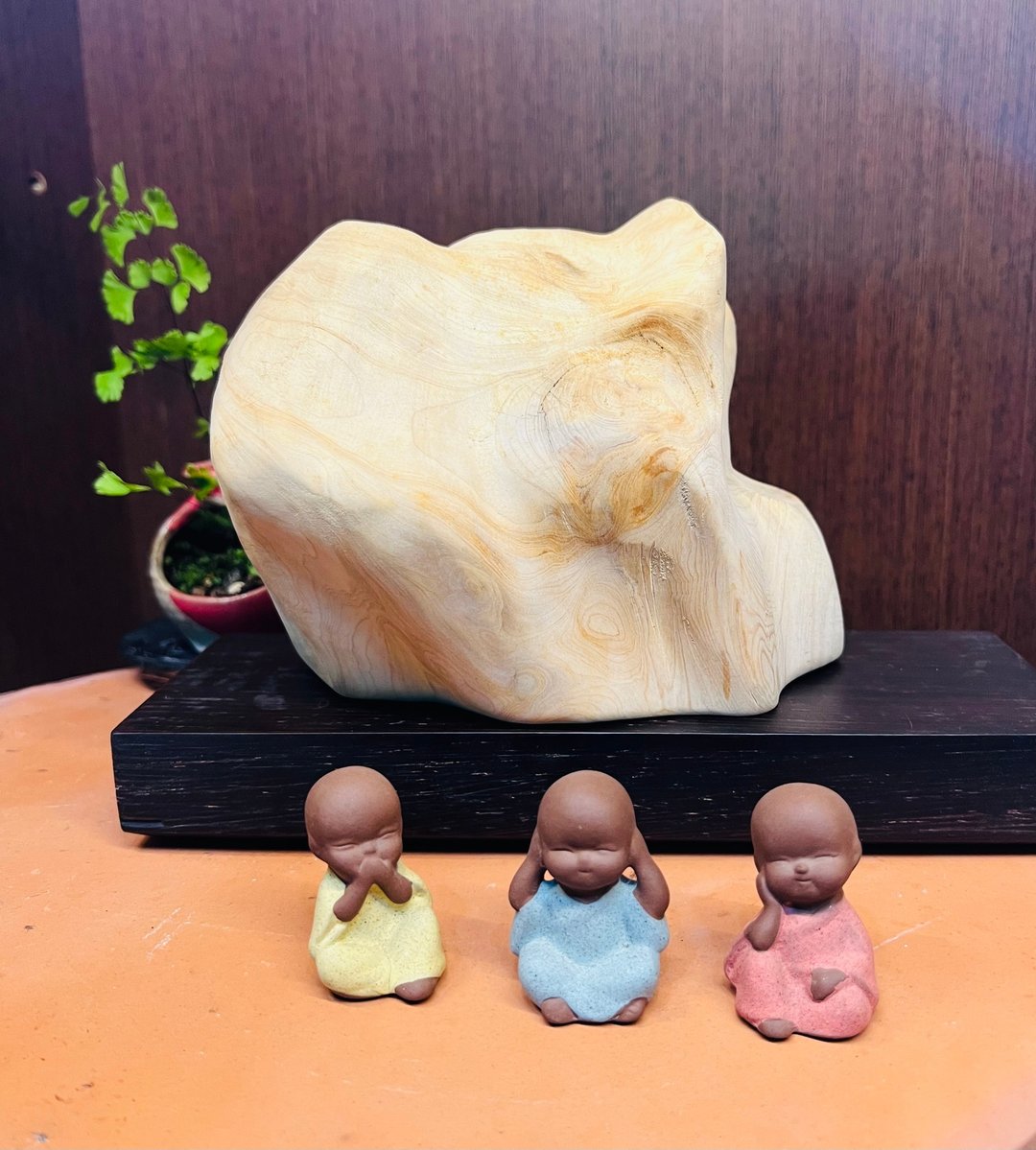台湾桧木/扁柏柠檬/闻香/摆饰 - 摆饰 - 木头 咖啡色