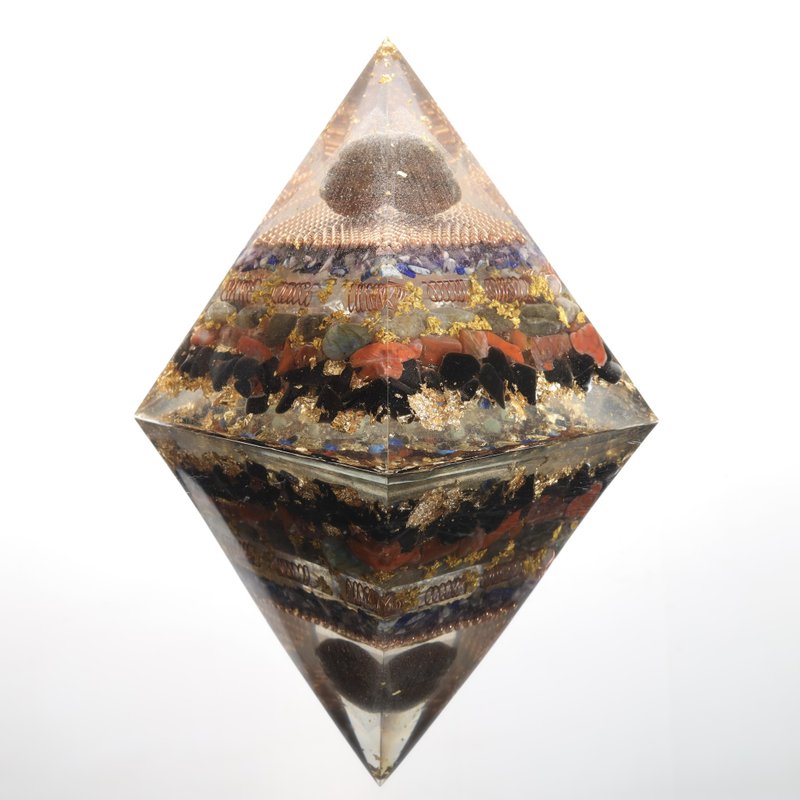 【特别订制】斜边12cm_两个-奥钢金字塔配大型灯具 - 摆饰 - 水晶 多色