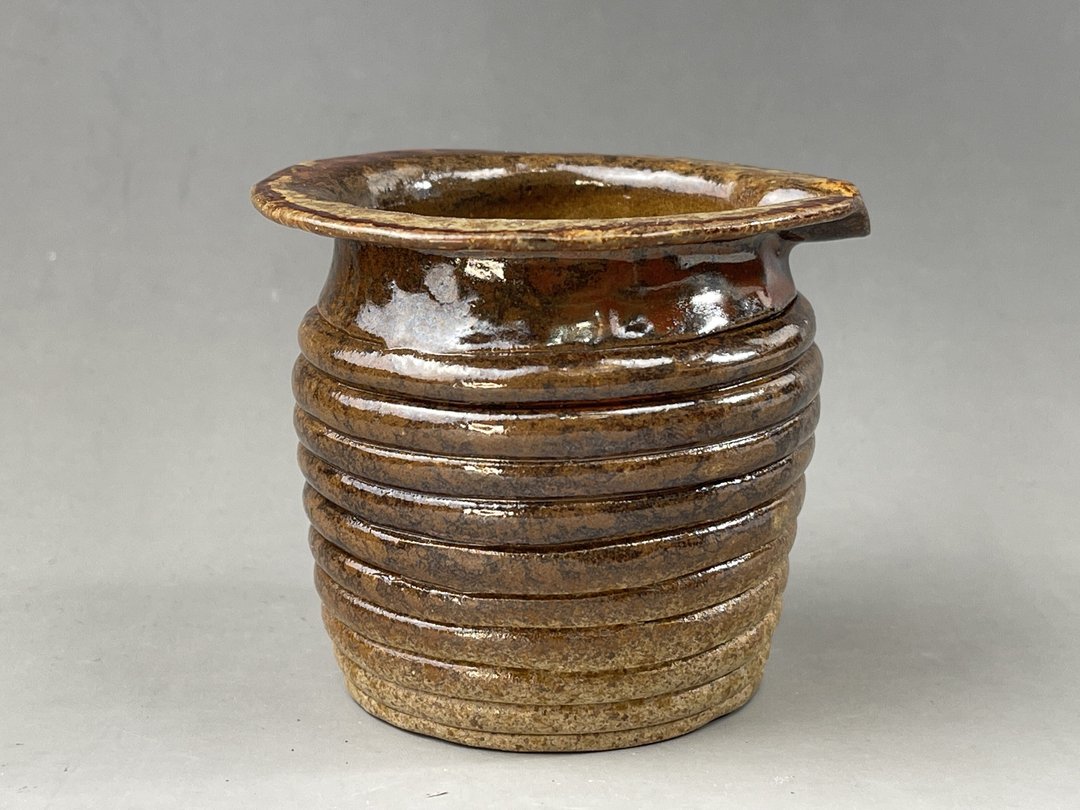 台湾【花器茶海】陶艺手作釉变005 - 茶具/茶杯 - 陶 咖啡色