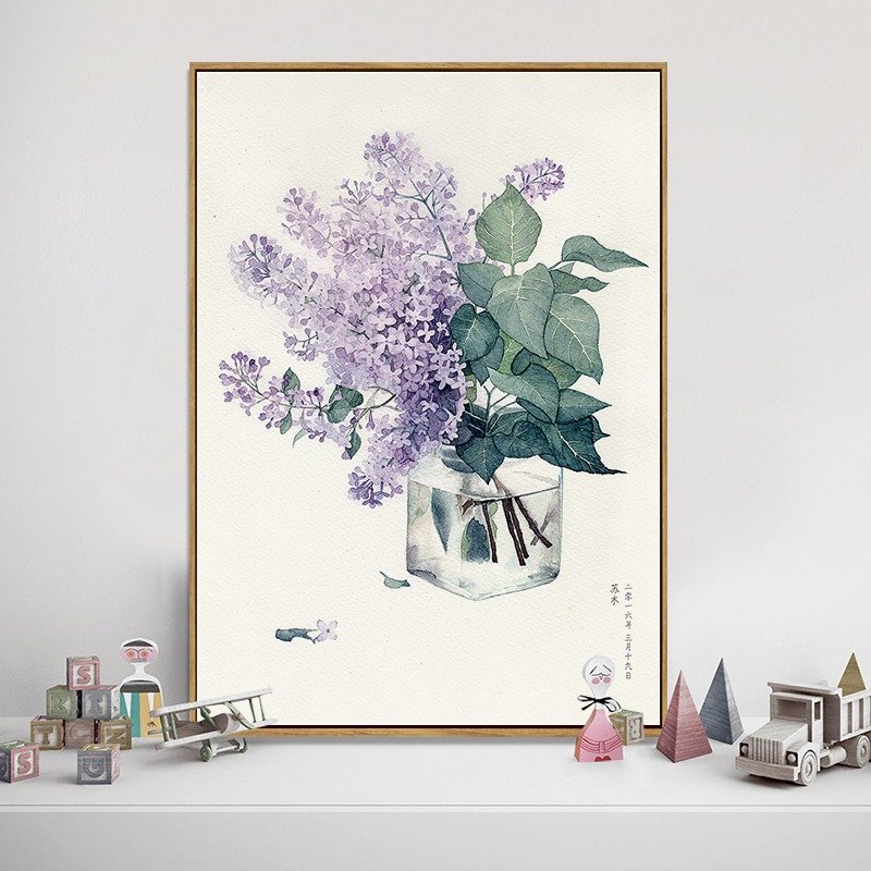 异见定制家居装饰画-花束 - 墙贴/壁贴 - 其他材质 