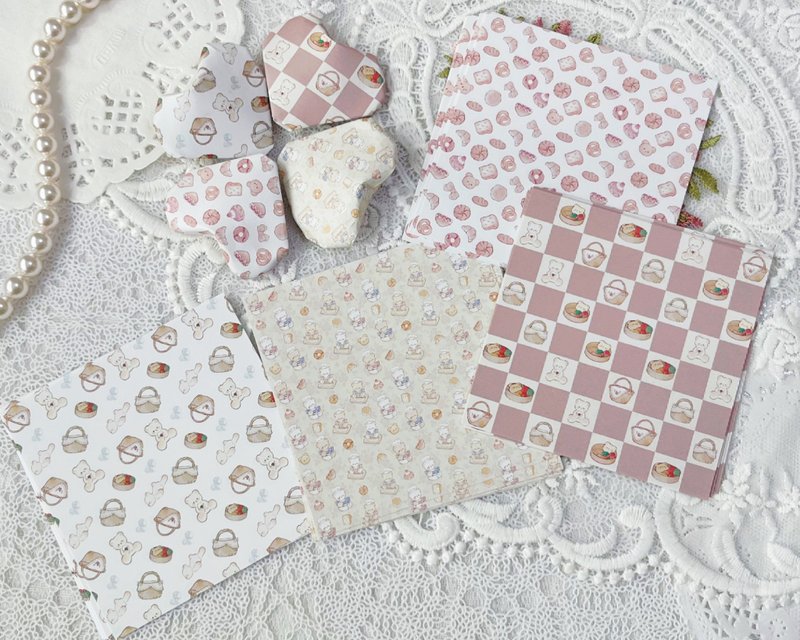 picnic design origami mini - 纸盒/包装盒 - 纸 多色