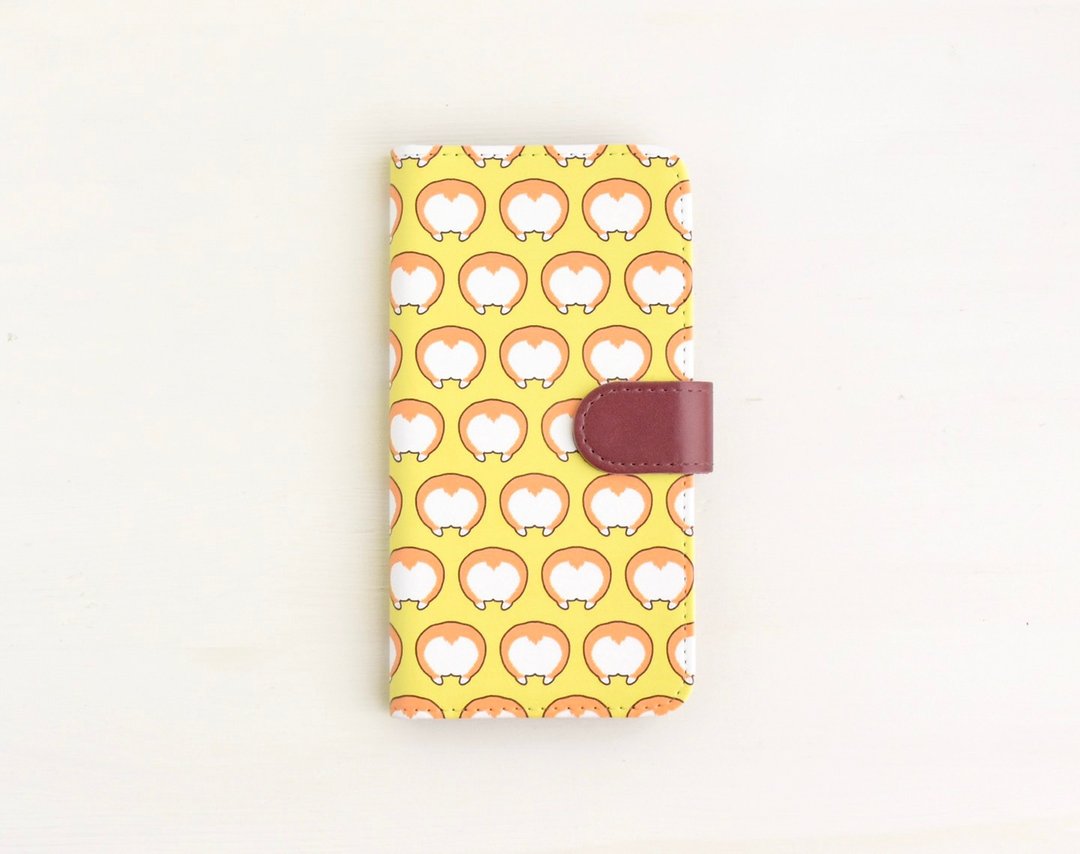 Corgi's butt iPhone cover - 手机壳/手机套 - 其他材质 黄色