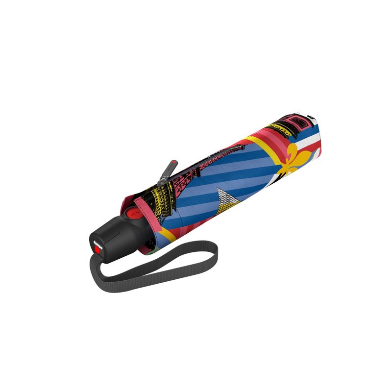 【Knirps德国红点伞】 T.200 自动开收伞-Paris Pop - 雨伞/雨衣 - 聚酯纤维 多色