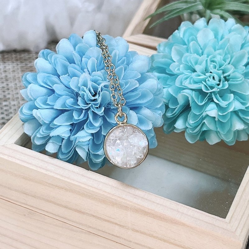 Druzy 晶簇项链 - 项链 - 水晶 