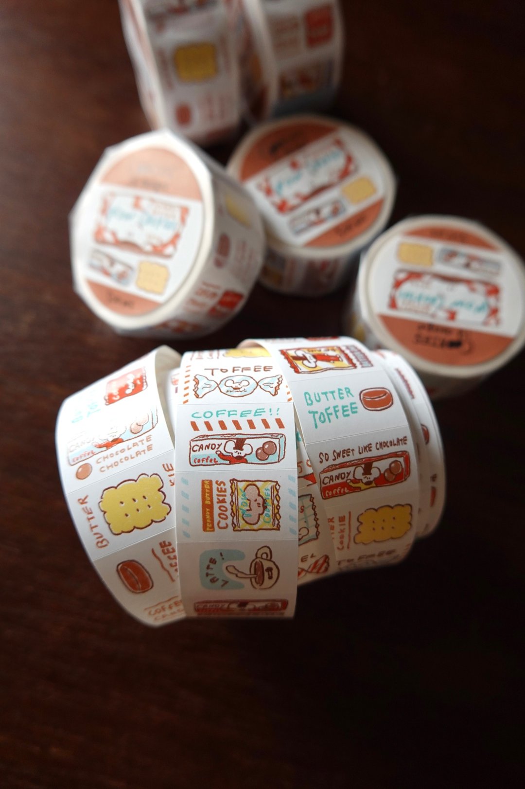 Cookies//Label sticker - 贴纸 - 纸 白色