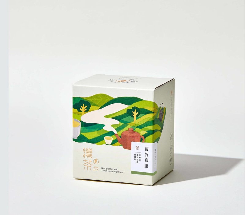 【馥竹乌龙】清香型乌龙茶包|竹香|优雅花香 - 蛋糕/甜点 - 纸 