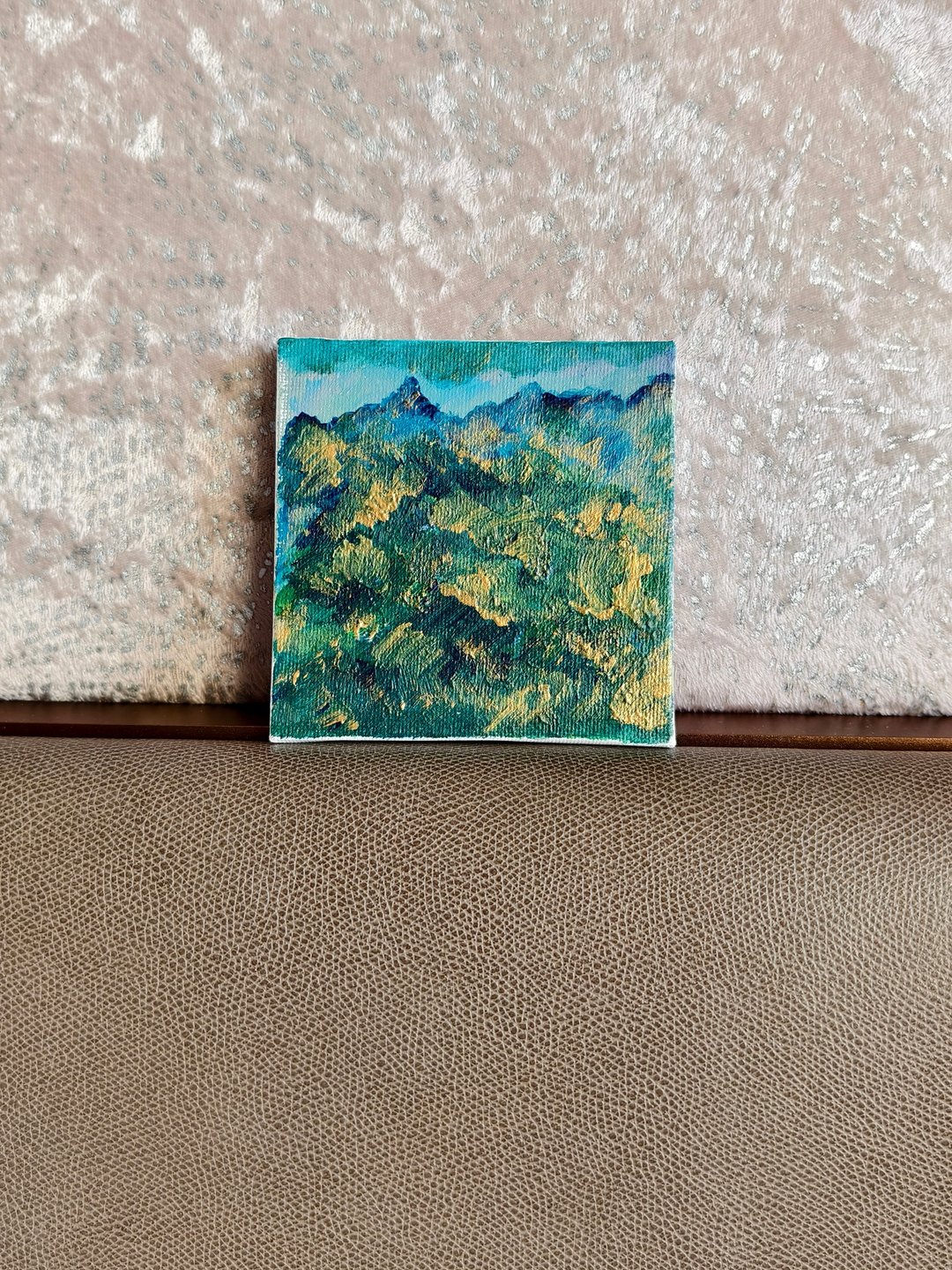 压克力水彩画/无框画/小尺寸挂画/风景画/装饰画 - 海报/装饰画/版画 - 棉．麻 