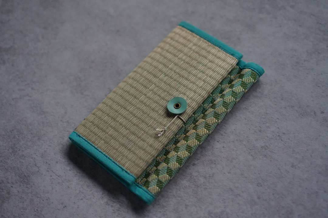 【接单生产】TATAMI MEMO & 专用保护套 - 笔记本/手帐 - 其他材质 绿色