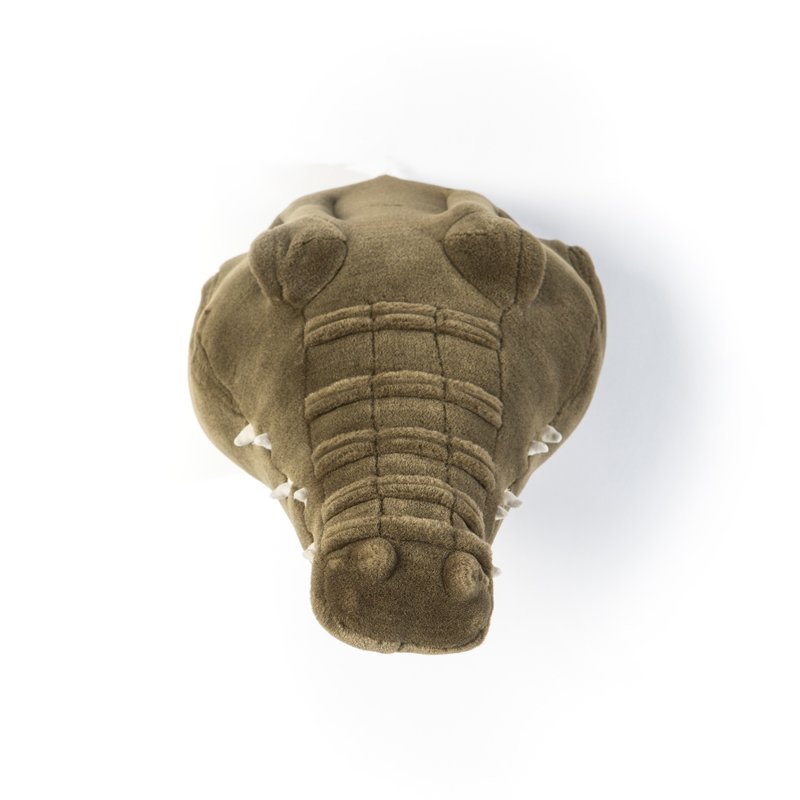 Wild and Soft 普江 Frank 鳄鱼动物头挂饰 - 摆饰 - 其他材质 