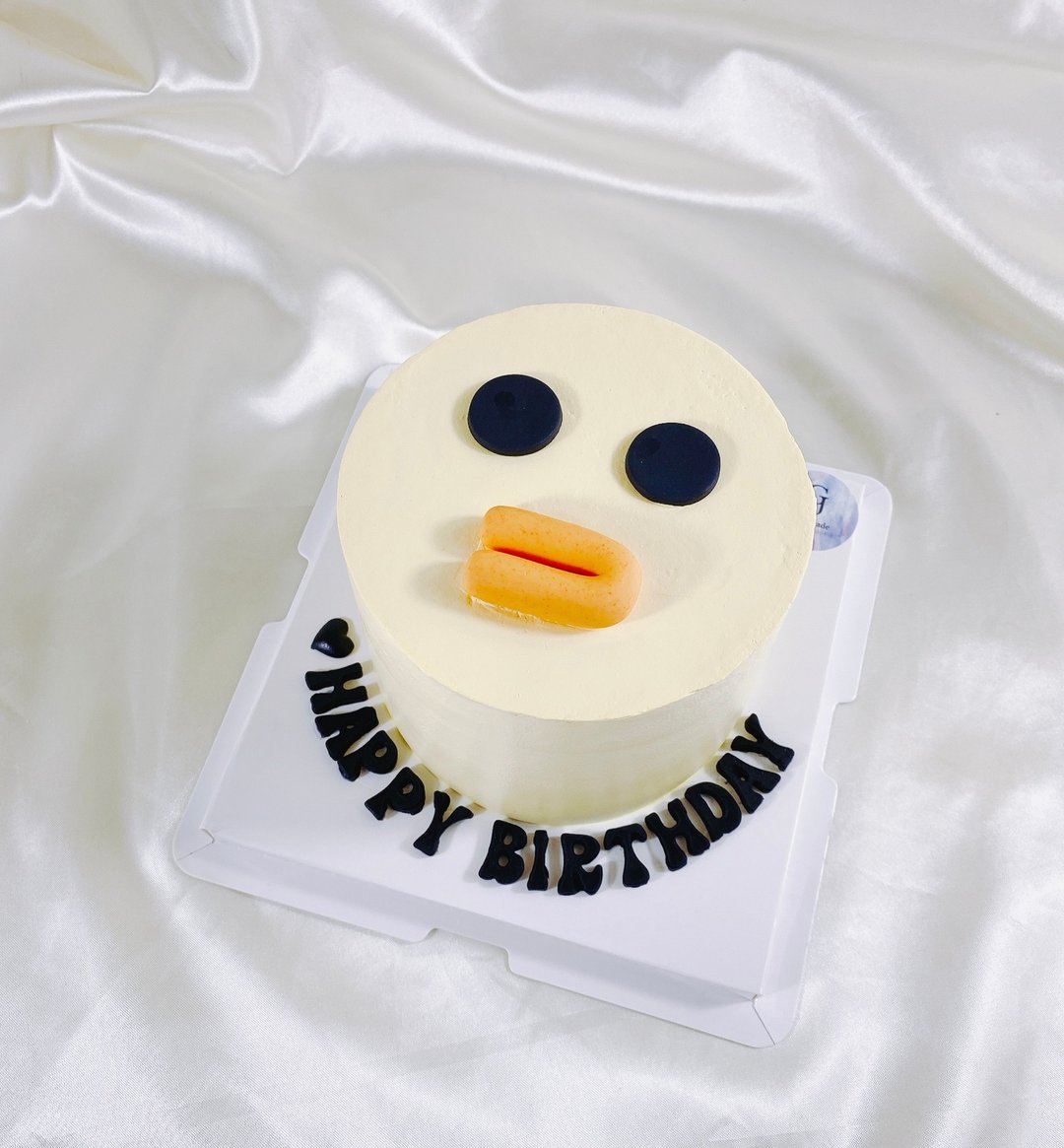 小黄鸭 生日蛋糕 定制化 蛋糕 甜点 婚礼 宝宝 4 6 8寸 宅配 - 蛋糕/甜点 - 新鲜食材 黄色