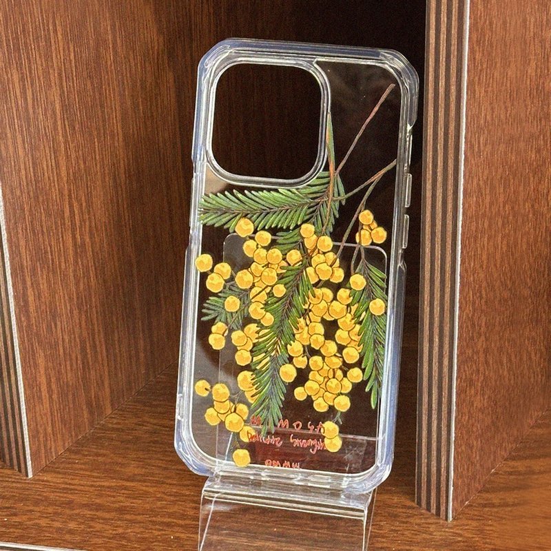 A bunch of mimosa_MagSafe 果冻硬壳手机壳 - 手机壳/手机套 - 其他材质 黄色