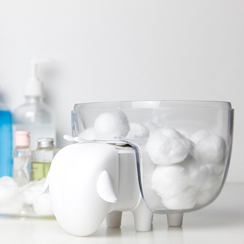 QUALY 胖咩咩-置物盒 - 收纳用品 - 塑料 透明