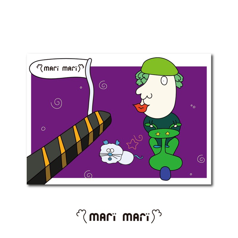 过街老鼠明信片 - 卡片/明信片 - 纸 