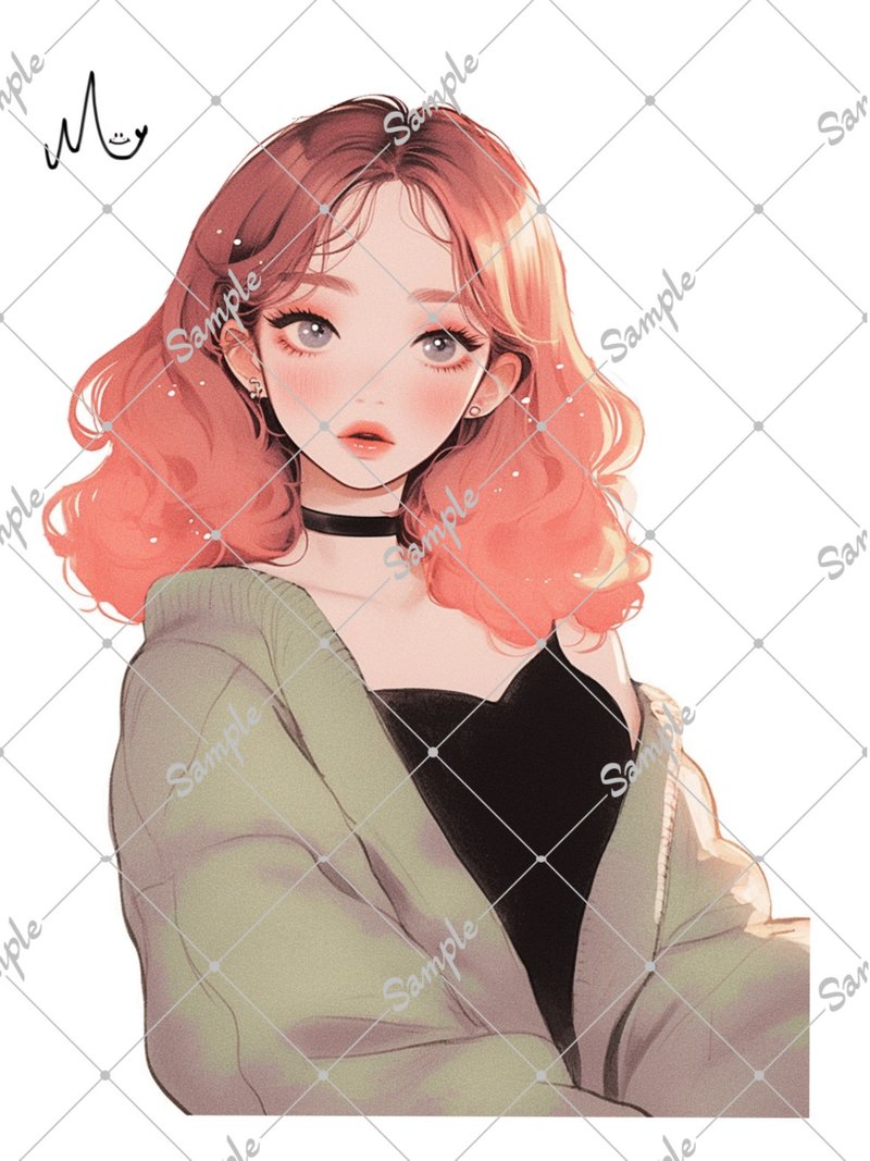 原创人物贴纸 - 贴纸 - 纸 