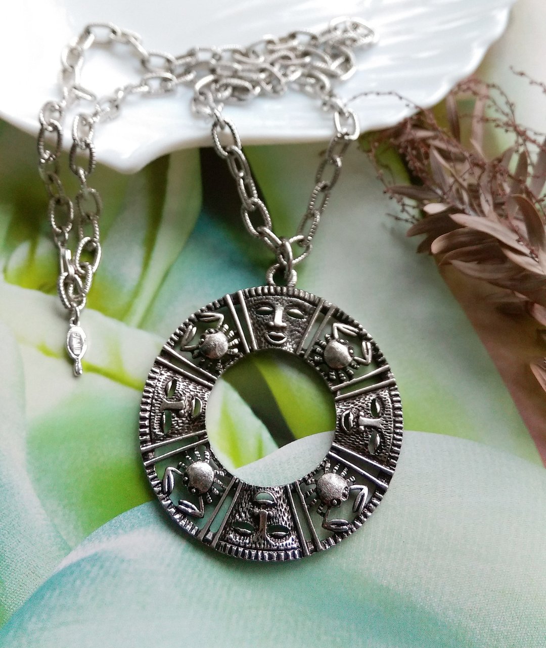 SARAH COV Talisman of Love 系列 项链。西洋古董饰品 - 项链 - 其他金属 金色