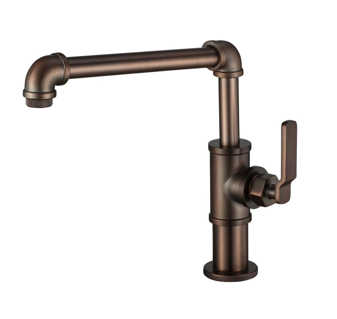 【MULT百工居室】MIT制造严选MTK18ORB工业风油棕色台面龙头 - 卫浴用品 - 铜/黄铜 