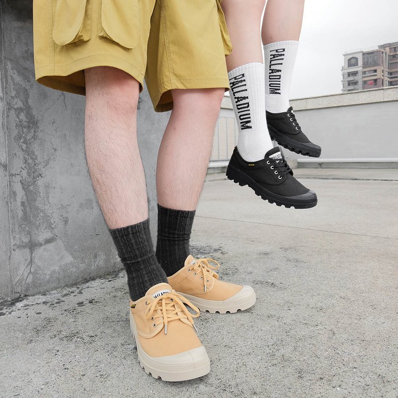 PALLADIUM PAMPA OX LEGION 低筒帆布鞋 77020 - 男款休闲鞋 - 聚酯纤维 